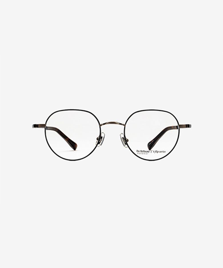HANA(하나) 안경테 C3 BLACK&MATTE SILVER