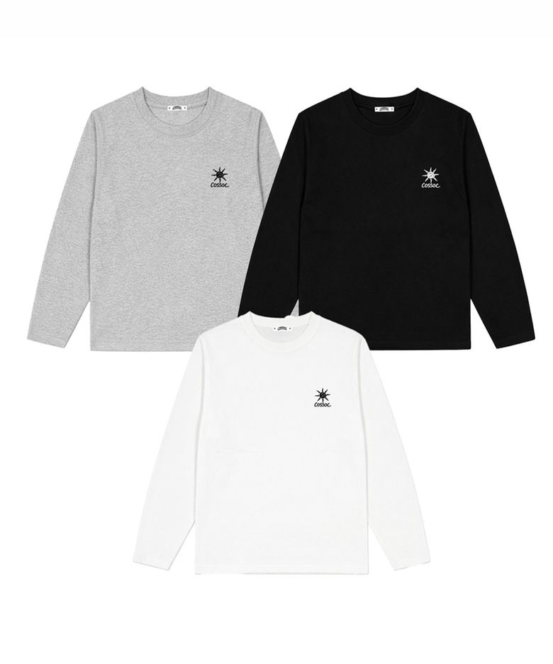 CC 뉴 아트웍 자수 롱슬리브 (3 COLORS)