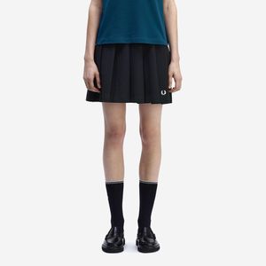 [Womens] 팁 플리츠 스커트 - 블랙 AFPF253E105-102