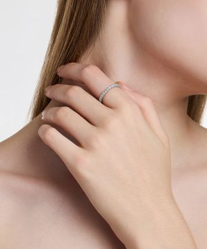 센슈얼 실버 반지 JDSRT6S84ZC