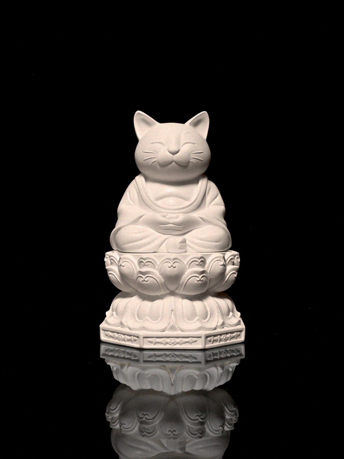 포지맨션(FORGEMANSION) Cat Buddha