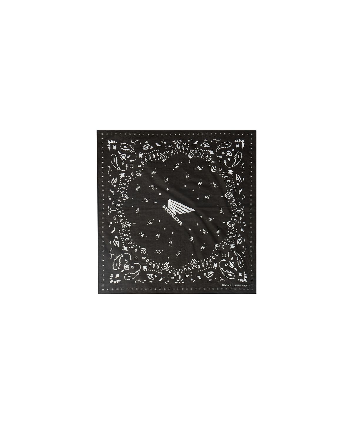 핍스 모터사이클(PHYPS MOTORCYCLE) Wing Logo Bandana Black