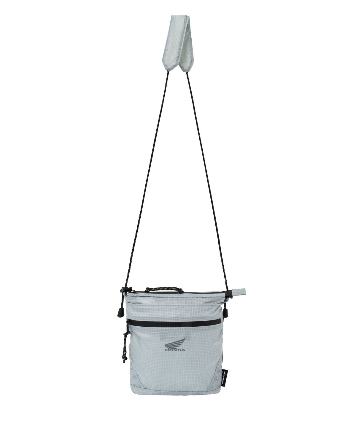핍스 모터사이클(PHYPS MOTORCYCLE) Nylon Sacoche Bag Light Gray