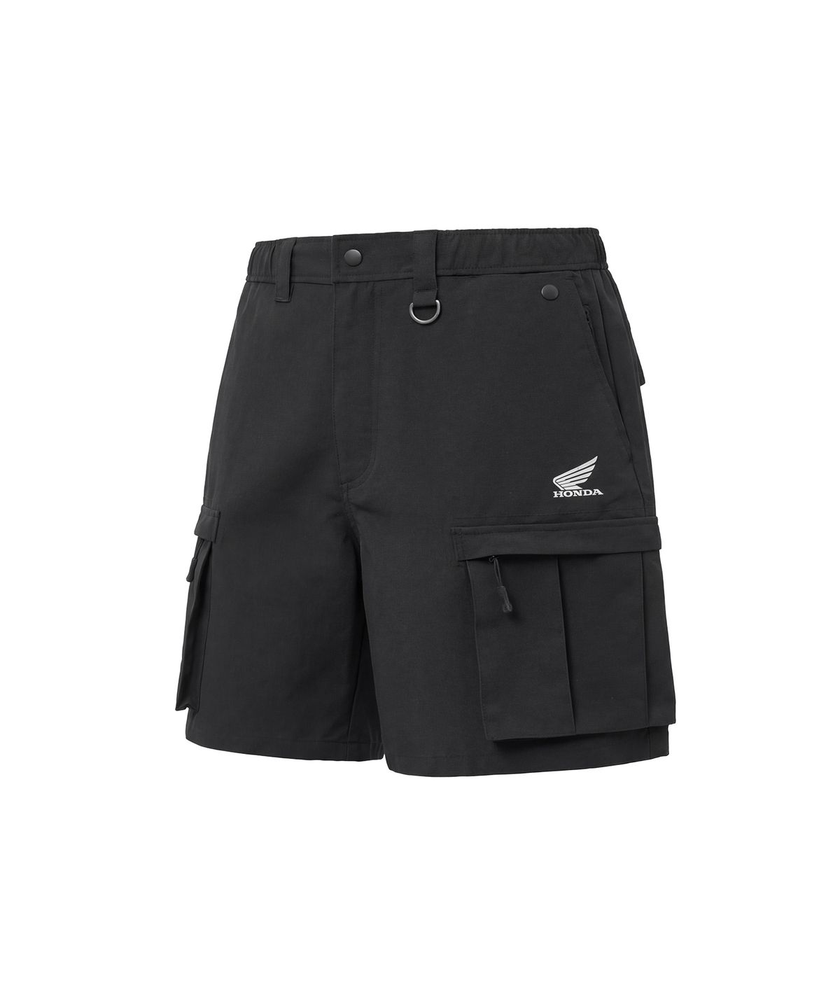 핍스 모터사이클(PHYPS MOTORCYCLE) H-Tech 3Layer Cargo Knee-Length Shorts Black