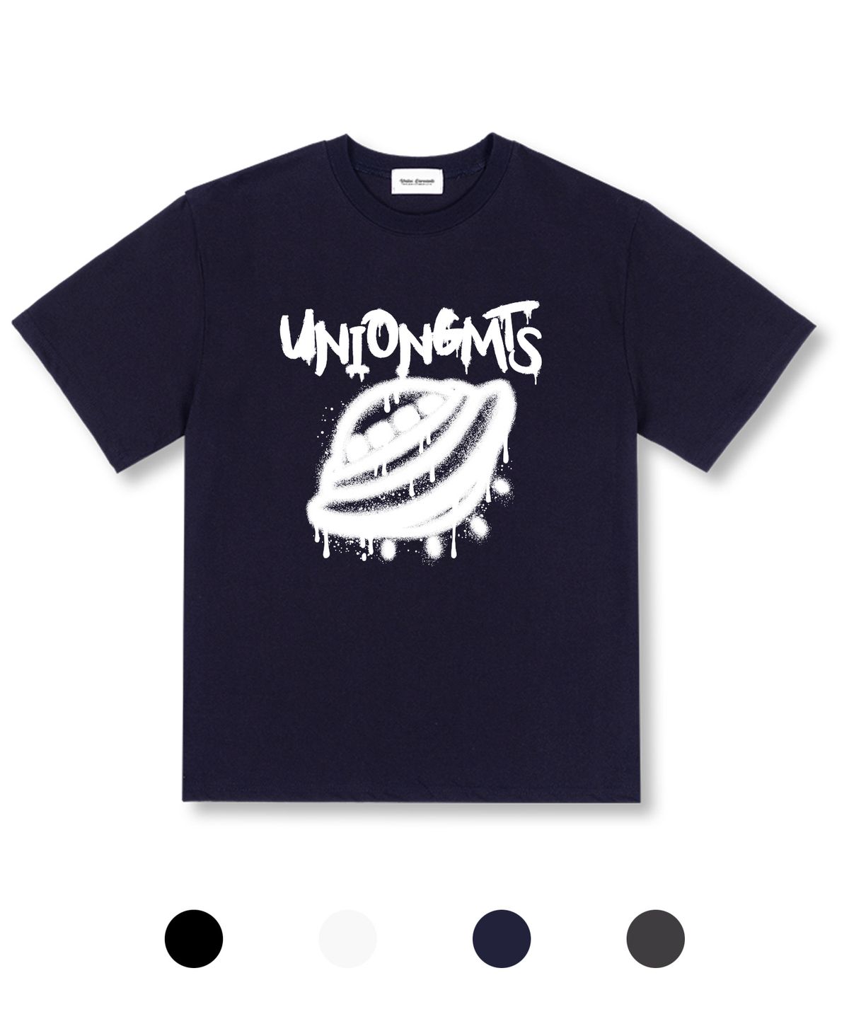 유니온가먼츠(UNION GARMENTS) 유에프오 오버핏 반팔 티셔츠 4COLOR