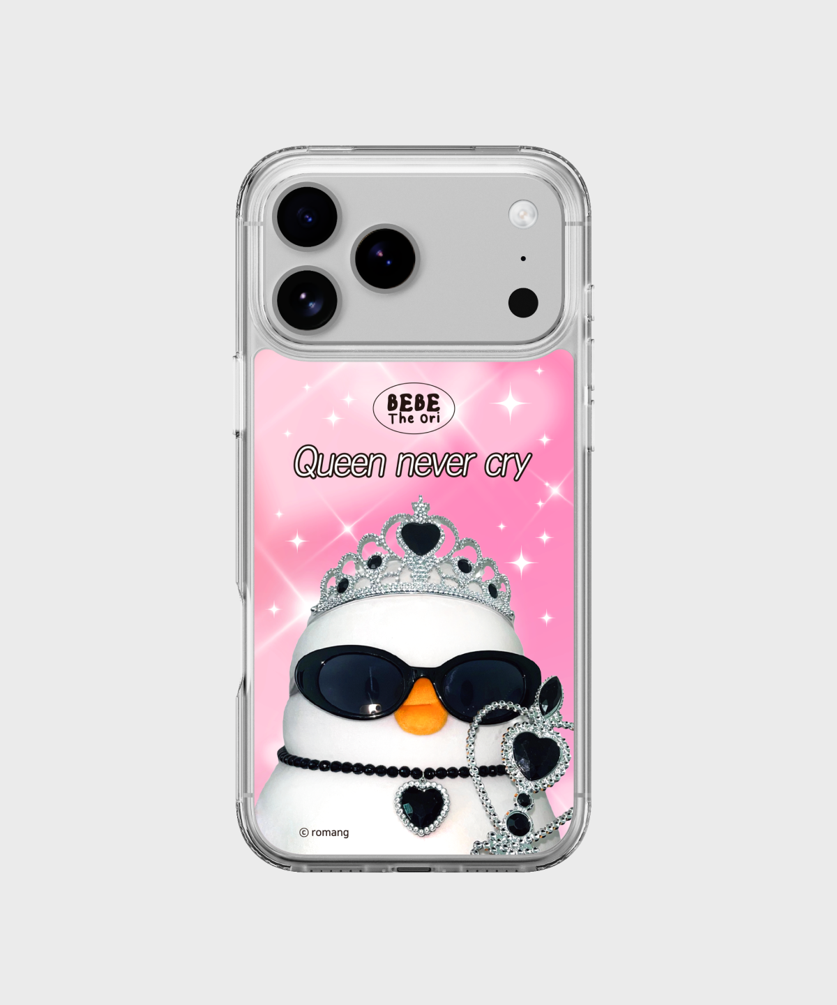 에스엘비에스(SLBS) 베베더오리 퀸 클리어 마그넷 케이스 for iPhone17 Series