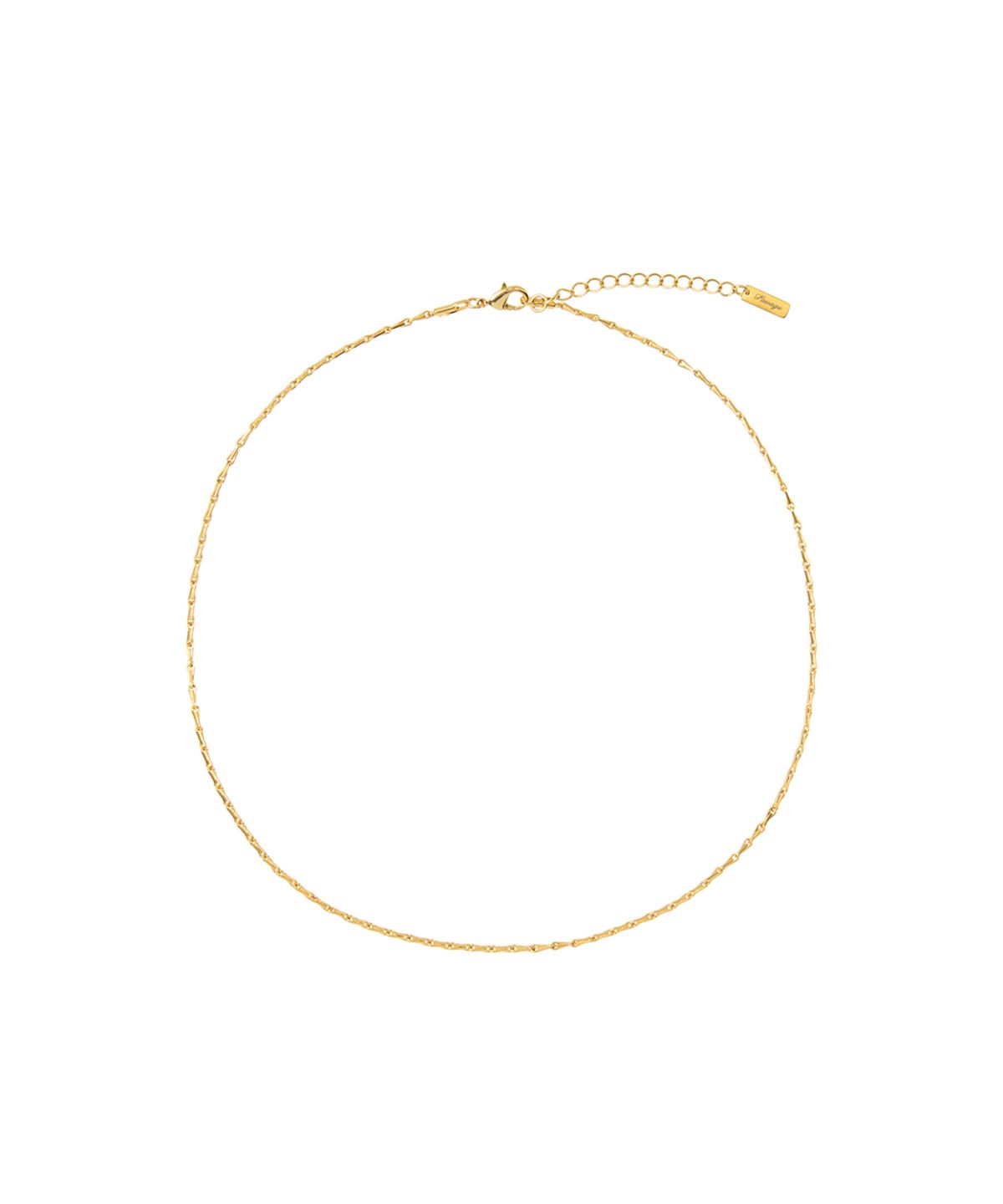 세비지(SAVAGE) Gold Hayseed Chain Necklace