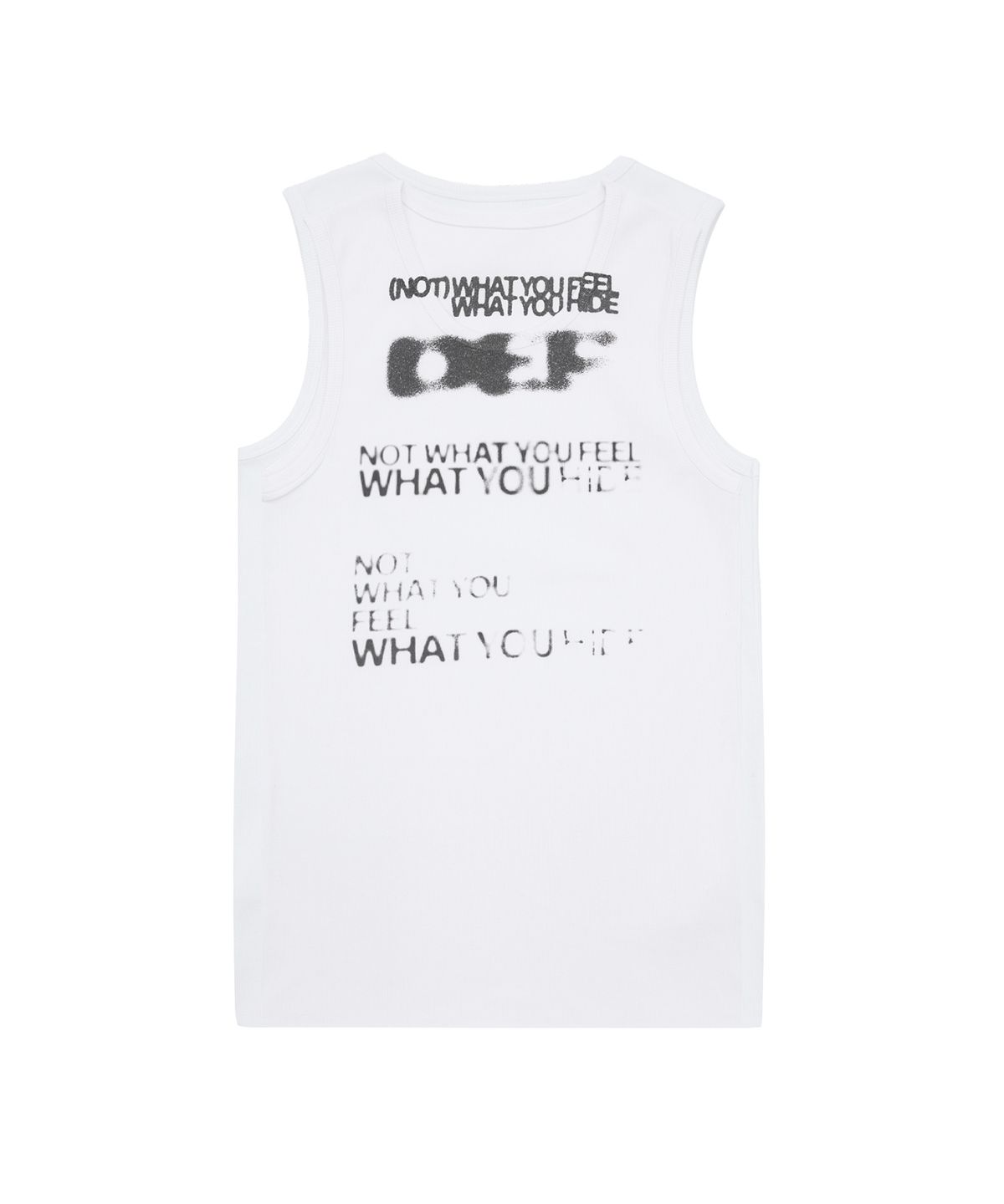 데프(DEF) MENS DEF. SLEEVELESS WHITE
