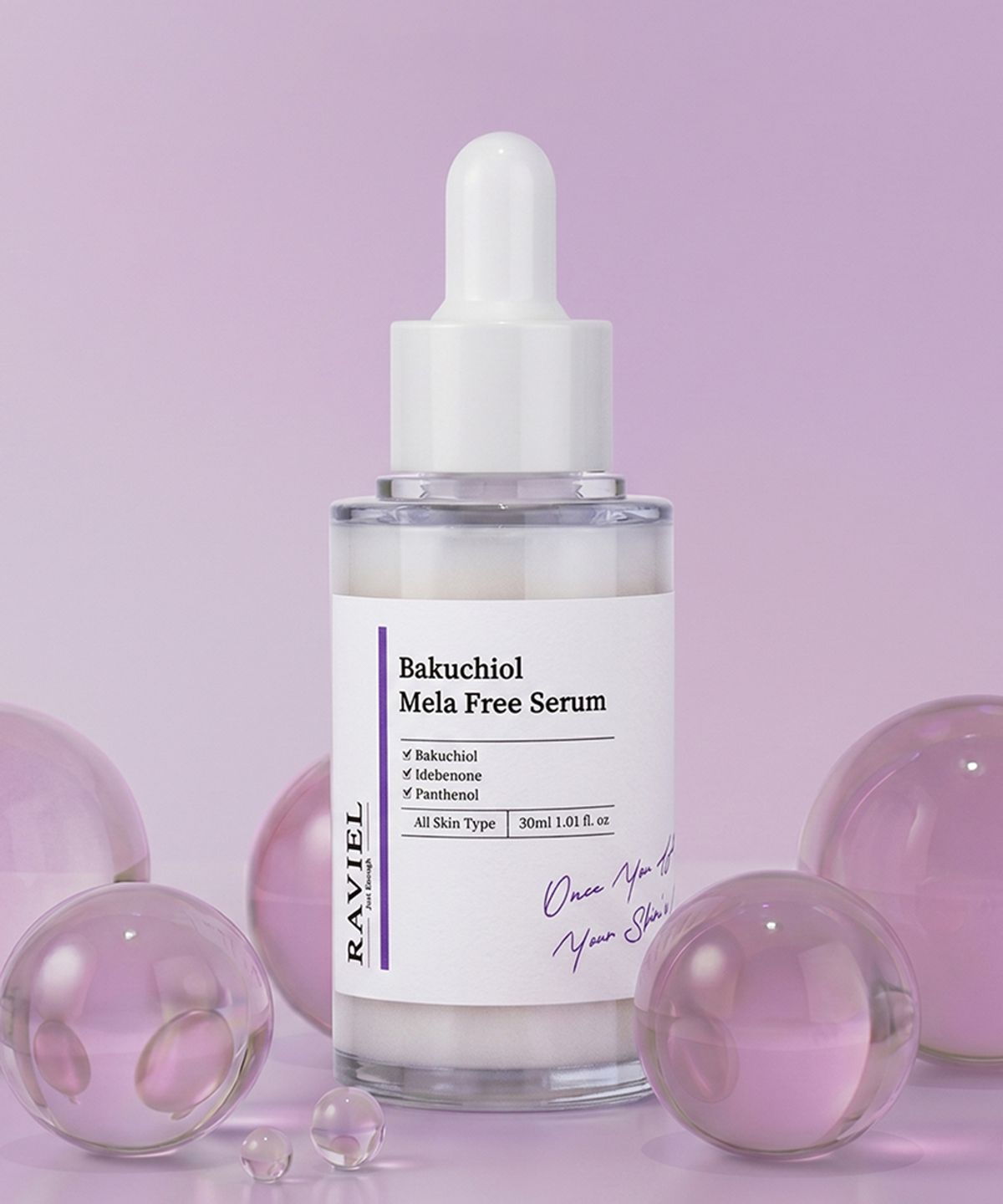 라비엘(RAVIEL) 바쿠치올 탄력 미백 저자극 리프팅 멜라프리 세럼 30ml