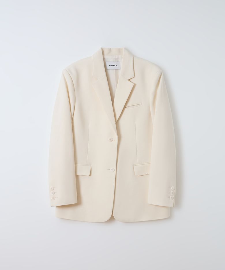 lip tailored jacket (ivory)