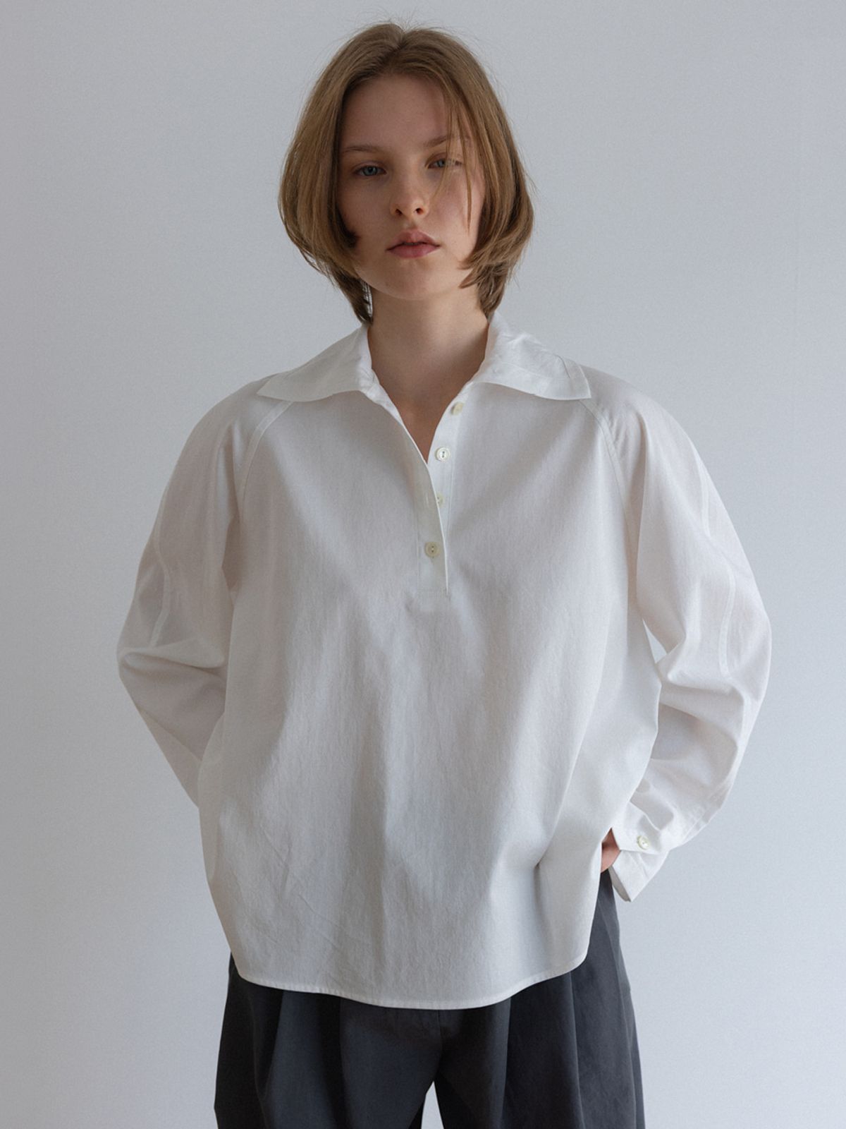 시엔느(SIENNE) Vivien Blouse (White)