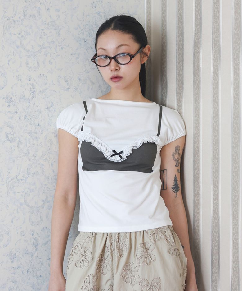 Lingerie Tee_ivory