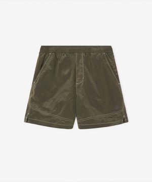 NBNVG2A013 / UNI Archive Pace 4부 우븐 쇼츠 (D/BROWN)