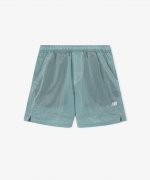 NBNVG2A013 / UNI Archive Pace 4부 우븐 쇼츠 (TURQUOISE)