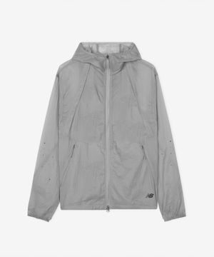 NBNAG2A013 / UNI Archive Pace 초경량 후드 바람막이 (L/GRAY)