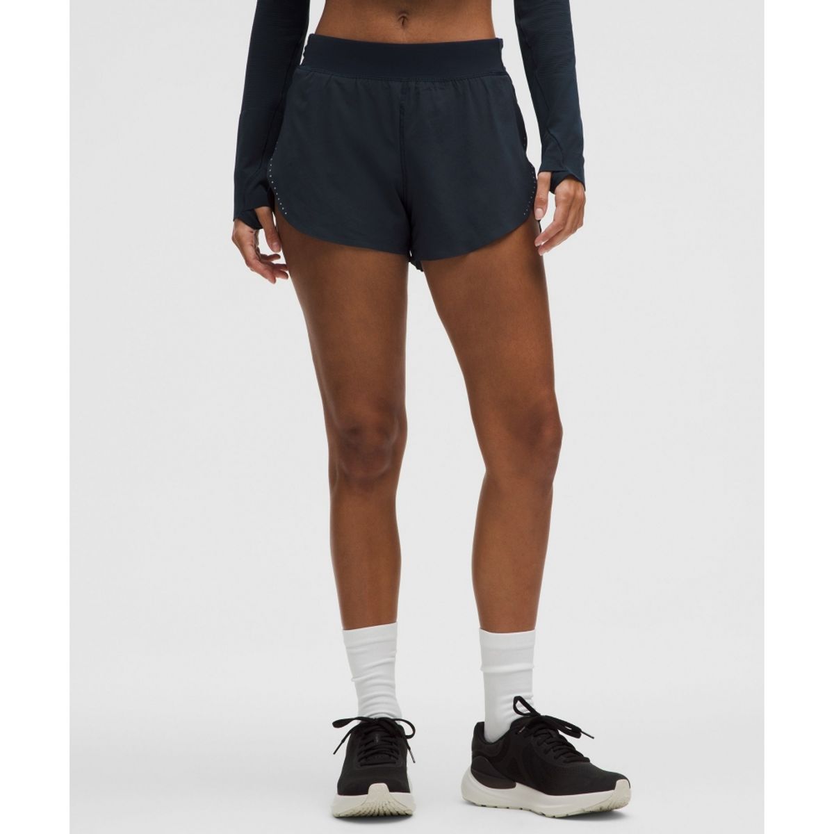 룰루레몬(LULULEMON) 패스트 앤 프리 하이라이즈 클래식 핏 스플릿 쇼츠 3inch  TRNV