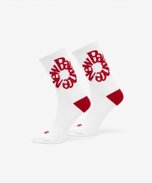 NBGEGSA301 / Archive Pace 드라이쿨 논슬립 크루삭스 (RED)