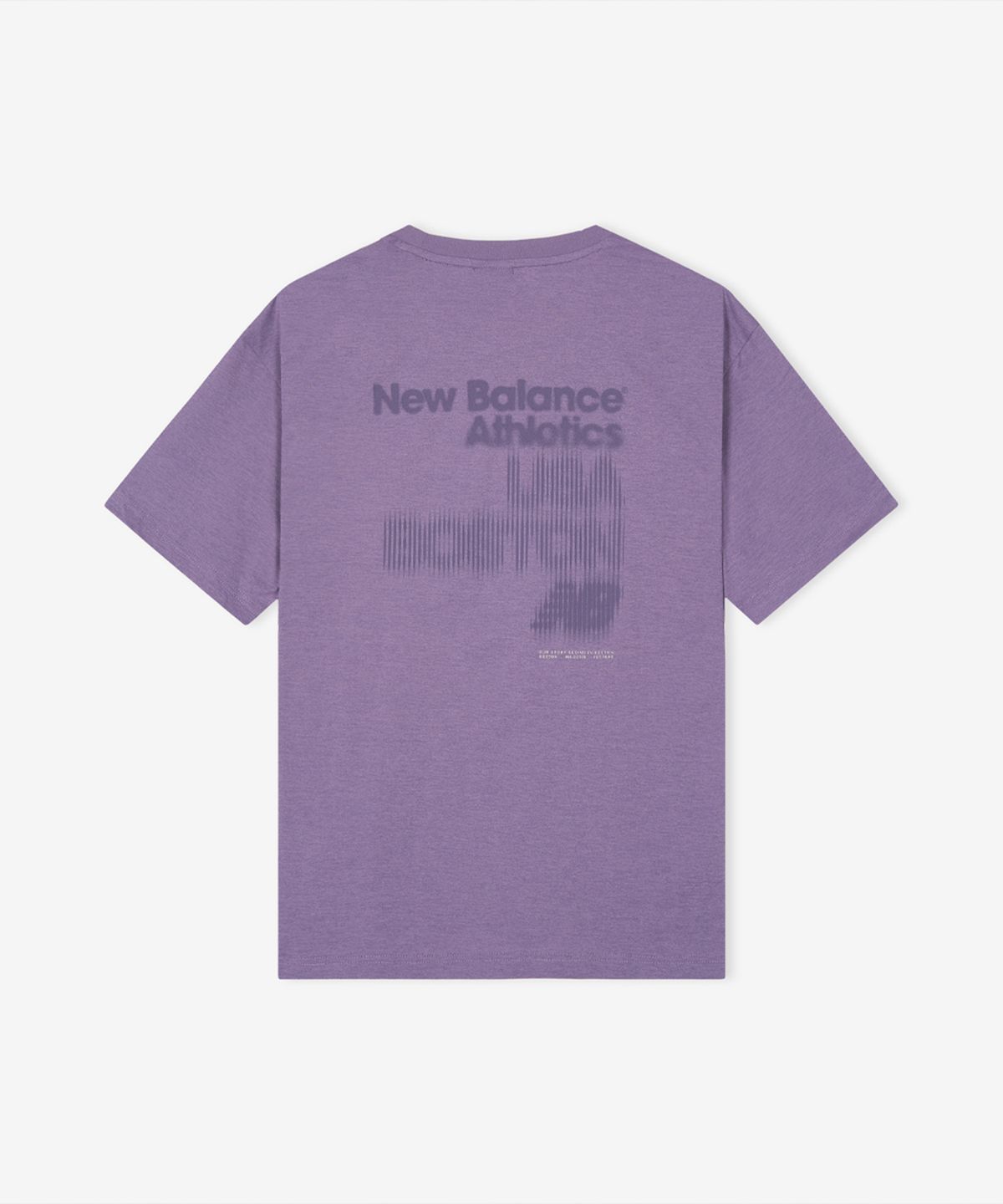 뉴발란스(NEW BALANCE) NBNEG31603 / UNI FROZEN BOSTON 반팔티 (PURPLE)