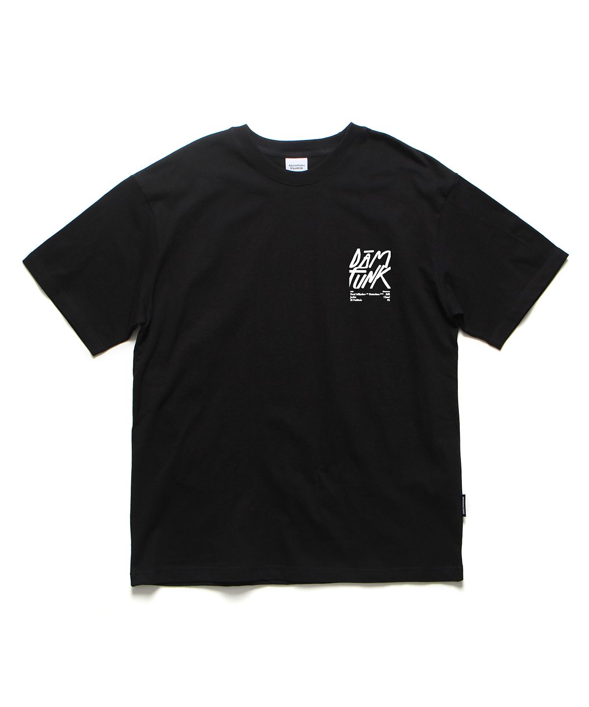앱놀머씽(ABNORMALTHING) DP 오버핏 티셔츠 블랙 (DP T-SHIRT BLACK)