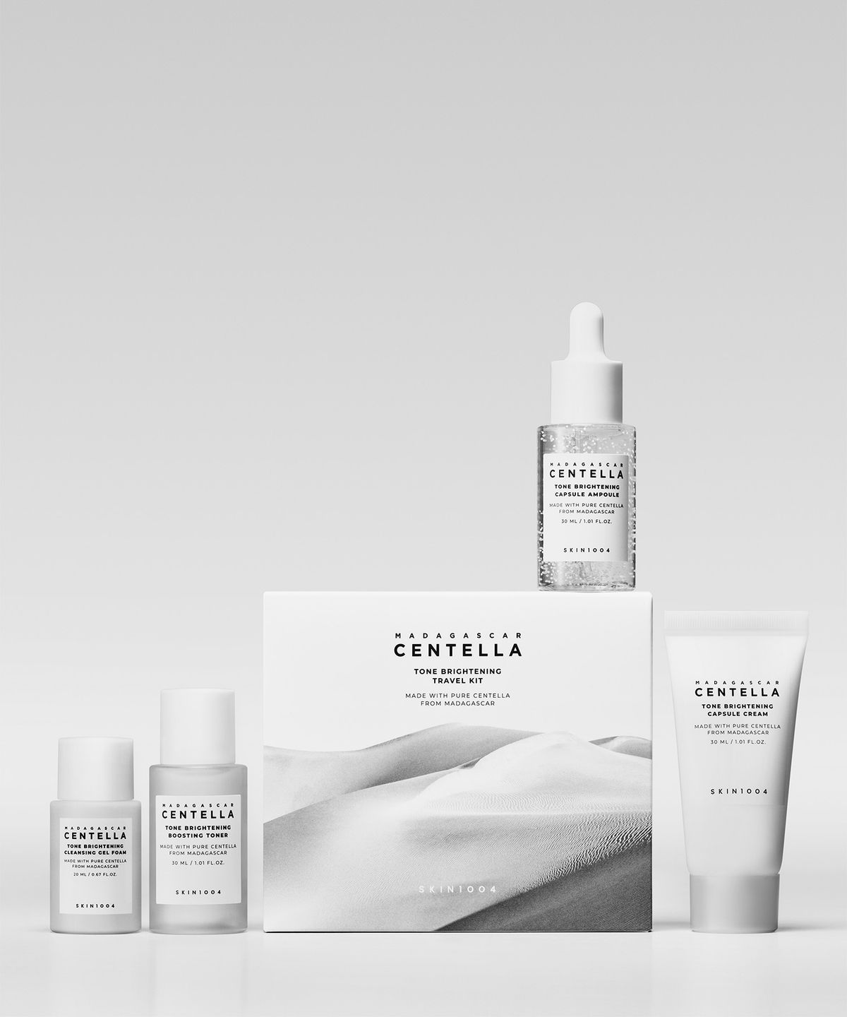 스킨1004(SKIN1004) 마다가스카르 센텔라 톤 브라이트닝 트래블 키트(4종)