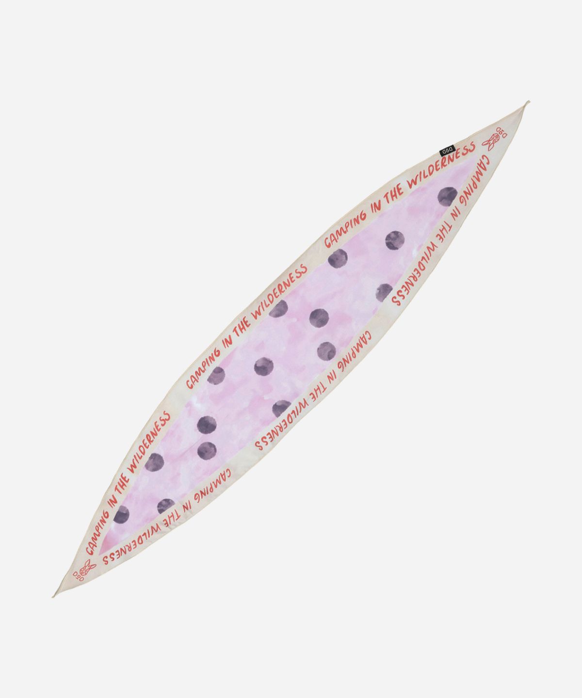 디오디(DOD) 도트 키노코 넥 스카프(L.PURPLE)