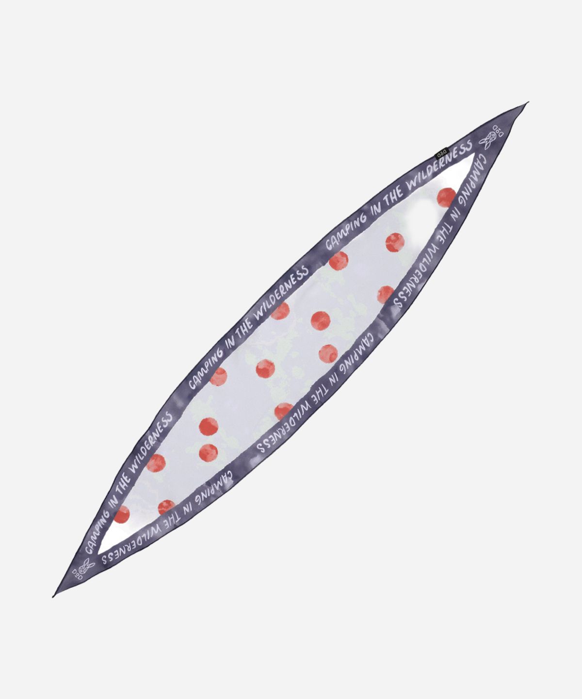 디오디(DOD) 도트 키노코 넥 스카프(NAVY)