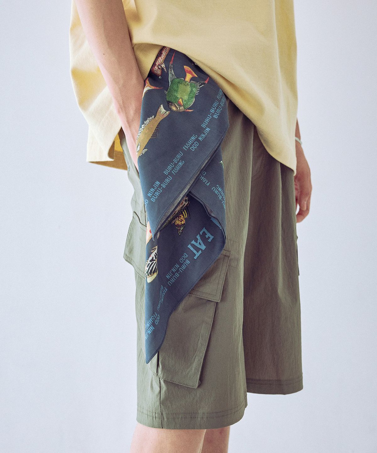 디오디(DOD) 포이포이 스카프(NAVY)