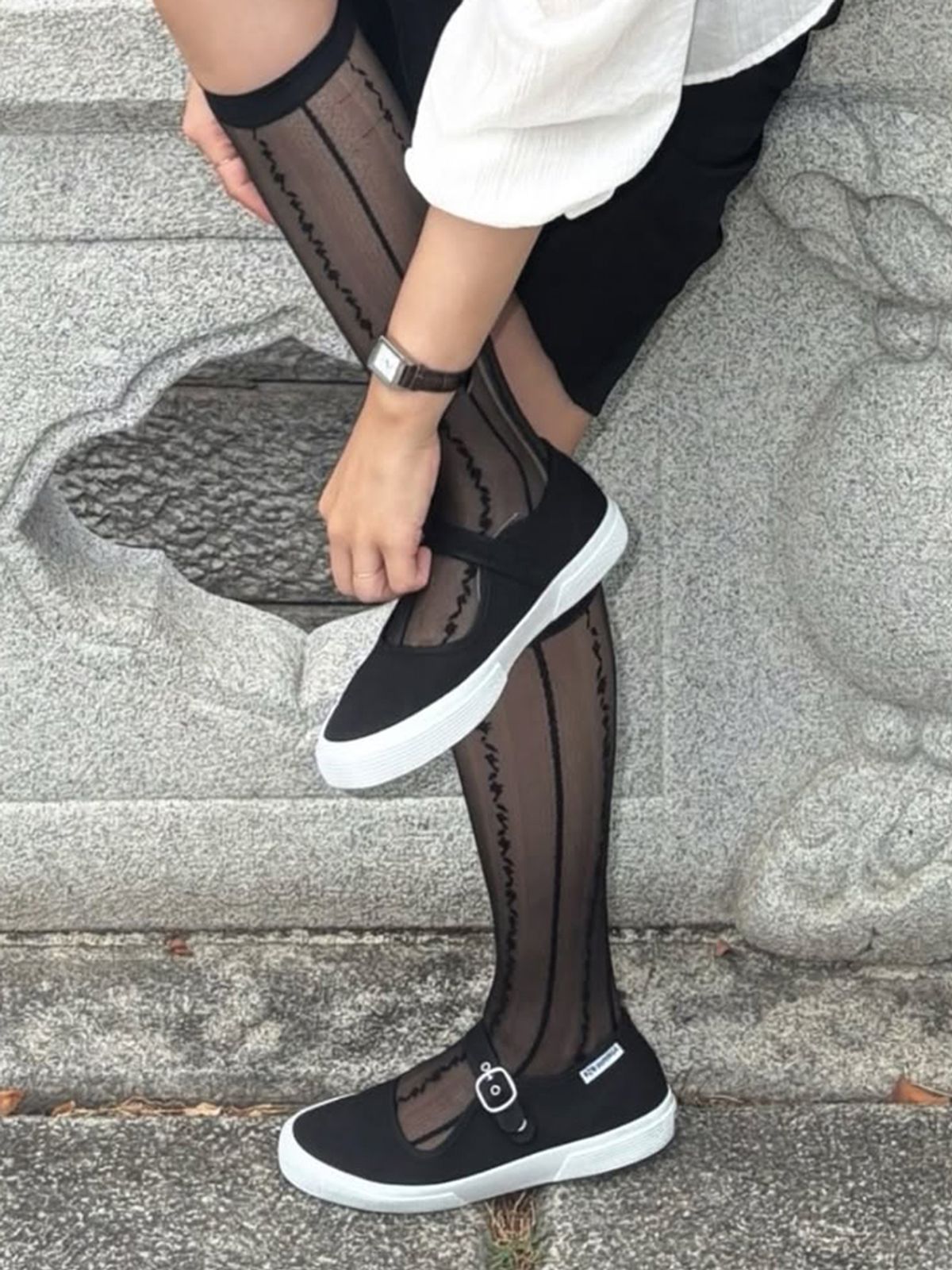 수페르가(SUPERGA) 2452 발레리나 레제라 - 블랙 S5145TWA95