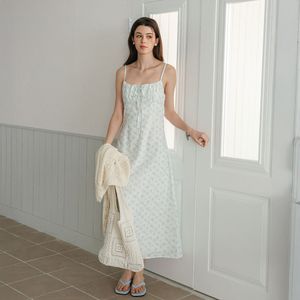 DD_Ditsy floral caim long dress_2color