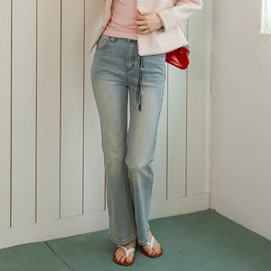 DD_Bootcut washed denim pants_BLUE