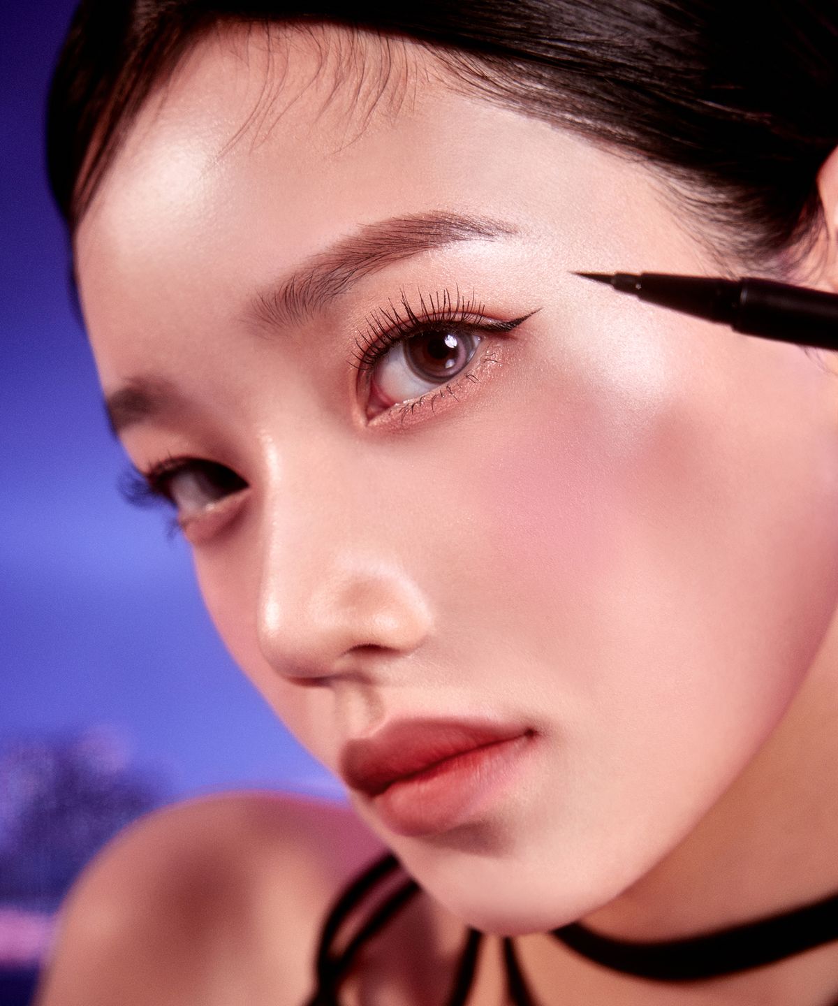 헤비메이크업(HEVVY MAKEUP) 디파인 아이즈 펜 라이너 - 롱블랙/미드브라운