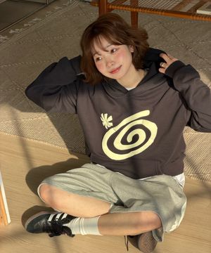 Molly HOODIE VINTAGE BLACK