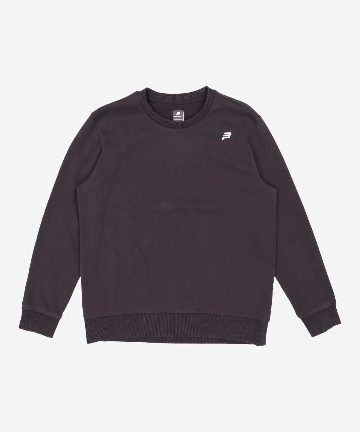빈폴 스포츠(BEANPOLE SPORT) Unisex 블랙 솔리드 ACTIVE 맨투맨 (BO9741F015) 105