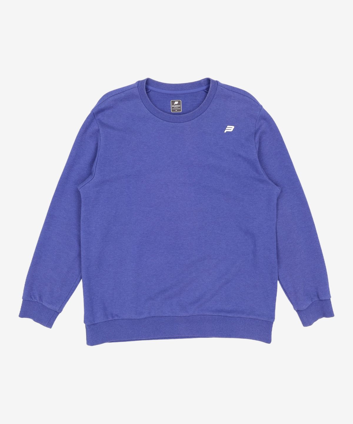 빈폴 스포츠(BEANPOLE SPORT) Unisex 블루 솔리드 ACTIVE 맨투맨 (BO9741F01P) 110