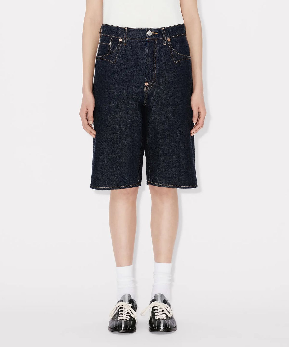겐조(KENZO) 여성 26SS 린스 롱 쇼츠_K265AWP109BLH