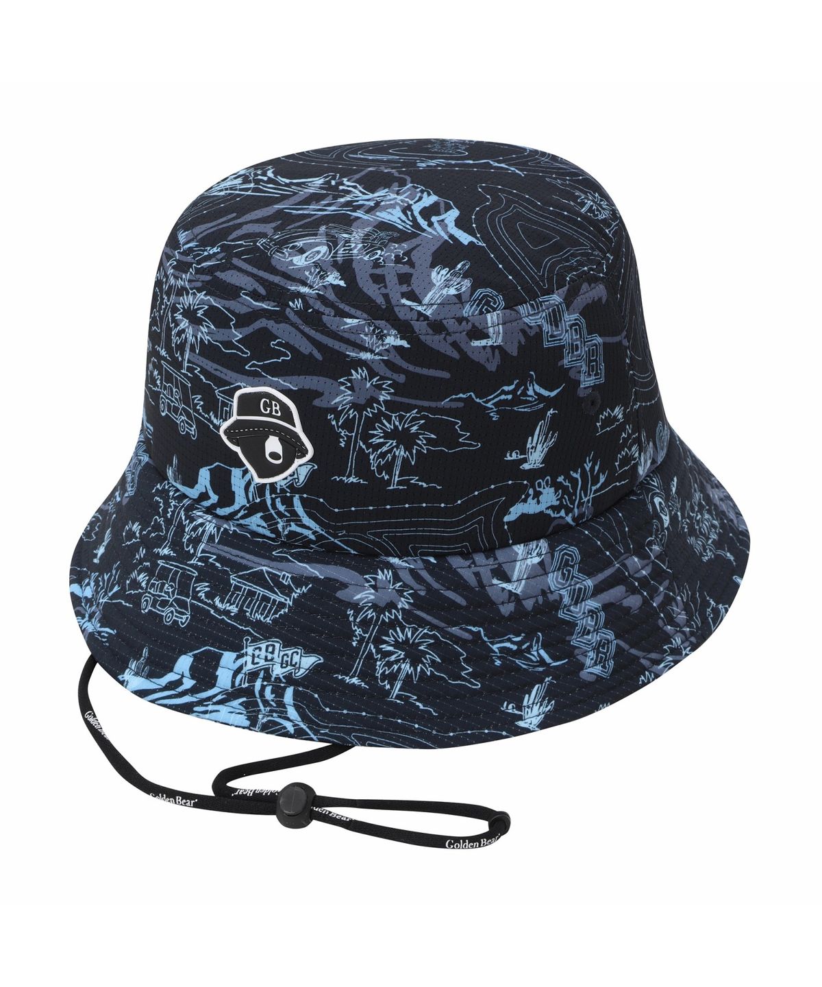 골든베어(GOLDEN BEAR) (M) Printed Bucket Hat G6RAX26301NYX