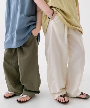 샌드 브리즈 린넨 라이크 팬츠