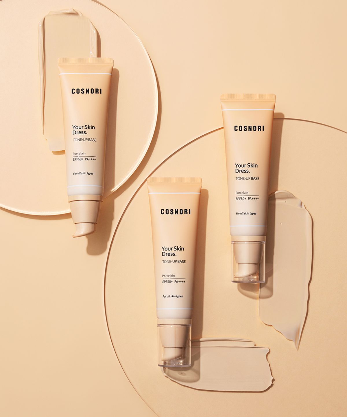 코스노리(COSNORI) 유어 스킨 드레스 톤업 베이스 SPF50+ PA++++