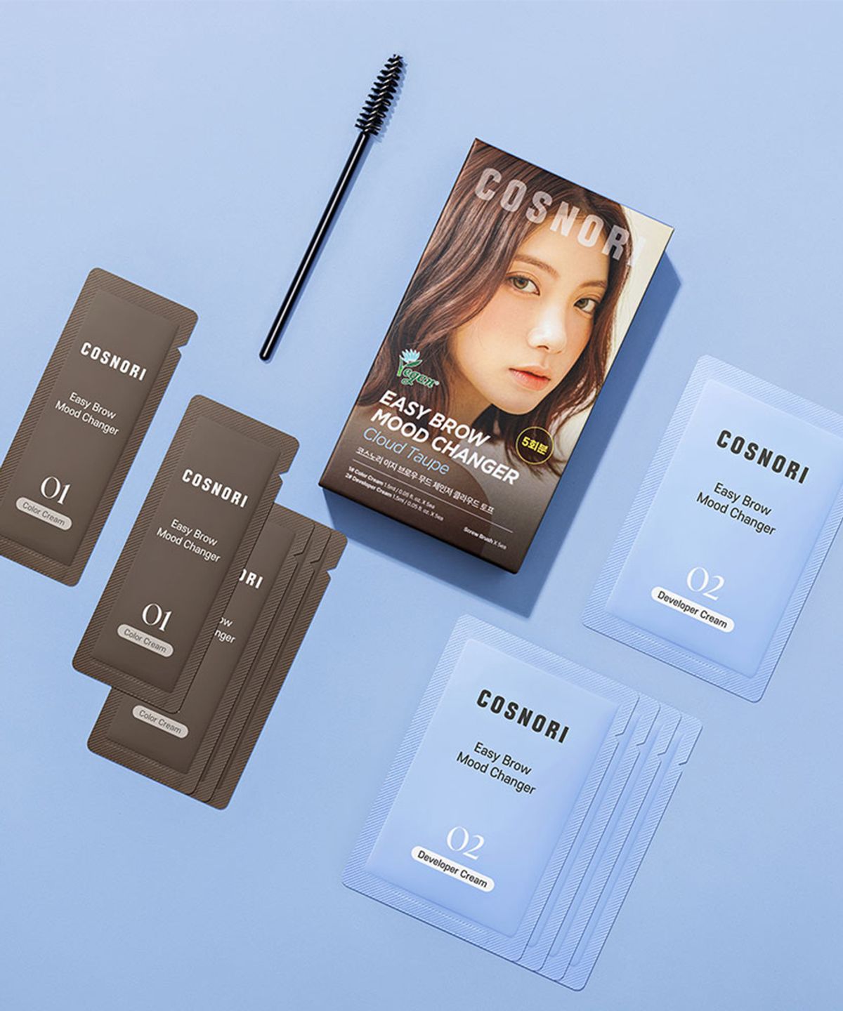 코스노리(COSNORI) 이지 브로우 무드 체인저 클라우드 토프