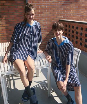 [2PACK] 룰즈 클린핏 반팔 파자마세트