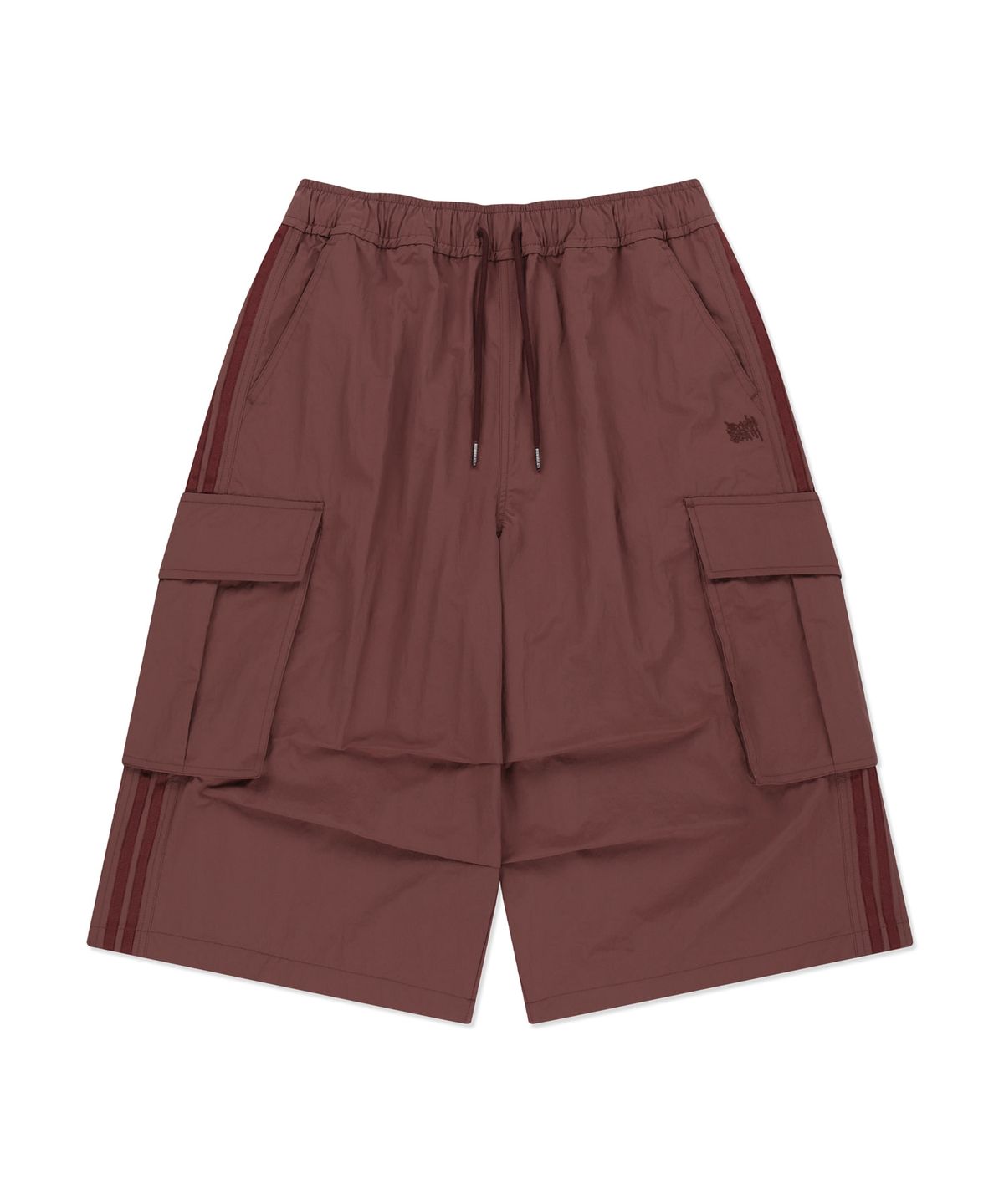 브라운브레스(BROWNBREATH) W LINE POINT CARGO SHORTS - PURPLE