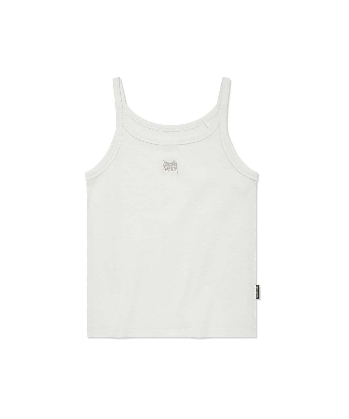 브라운브레스(BROWNBREATH) W TAG FRICE SLEEVELESS - WHITE