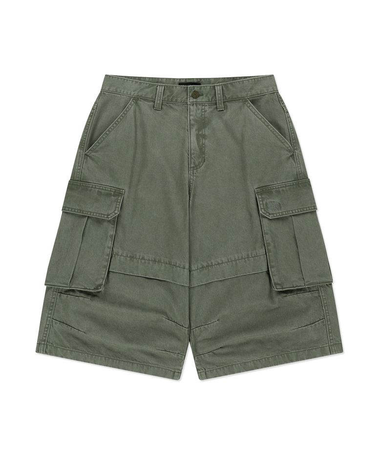 CARGO BERMUDA PANTS - LIGHT KHAKI