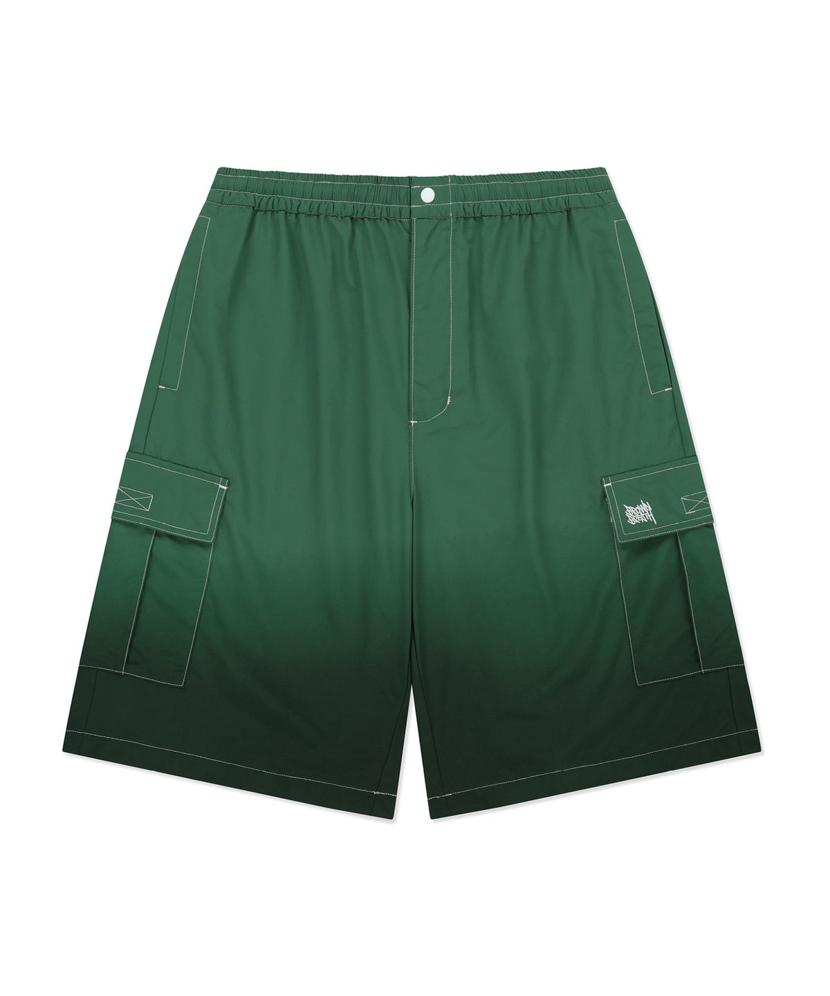 브라운브레스(BROWNBREATH) STEPDYED SHORTS - GREEN