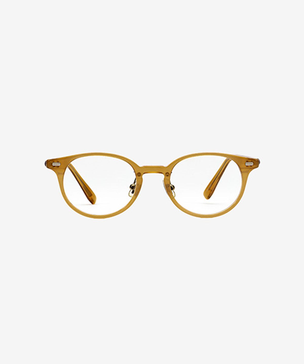 테츠오 아이웨어(TETSUO EYEWEAR) LS-06V 안경테 C5 LIGHT BROWN