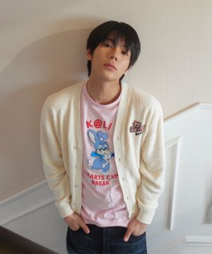 남성 겐조 카툰 가디건_K265AMGC01IVX