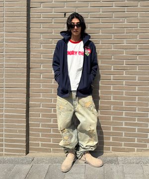 남성 26SS 턴 업 와이드 핏 진_K265AMP103BLB