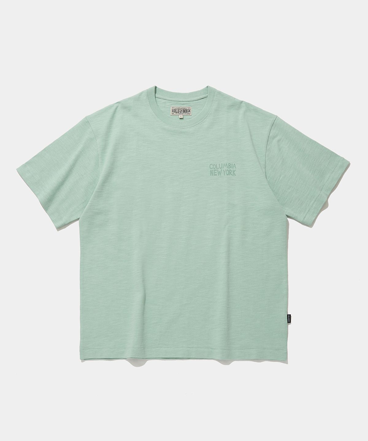 컬럼비아 유니버시티(COLUMBIA UNIVERSITY) SURF NY SLUB S/S T-SHIRTS_VINTAGE GREEN