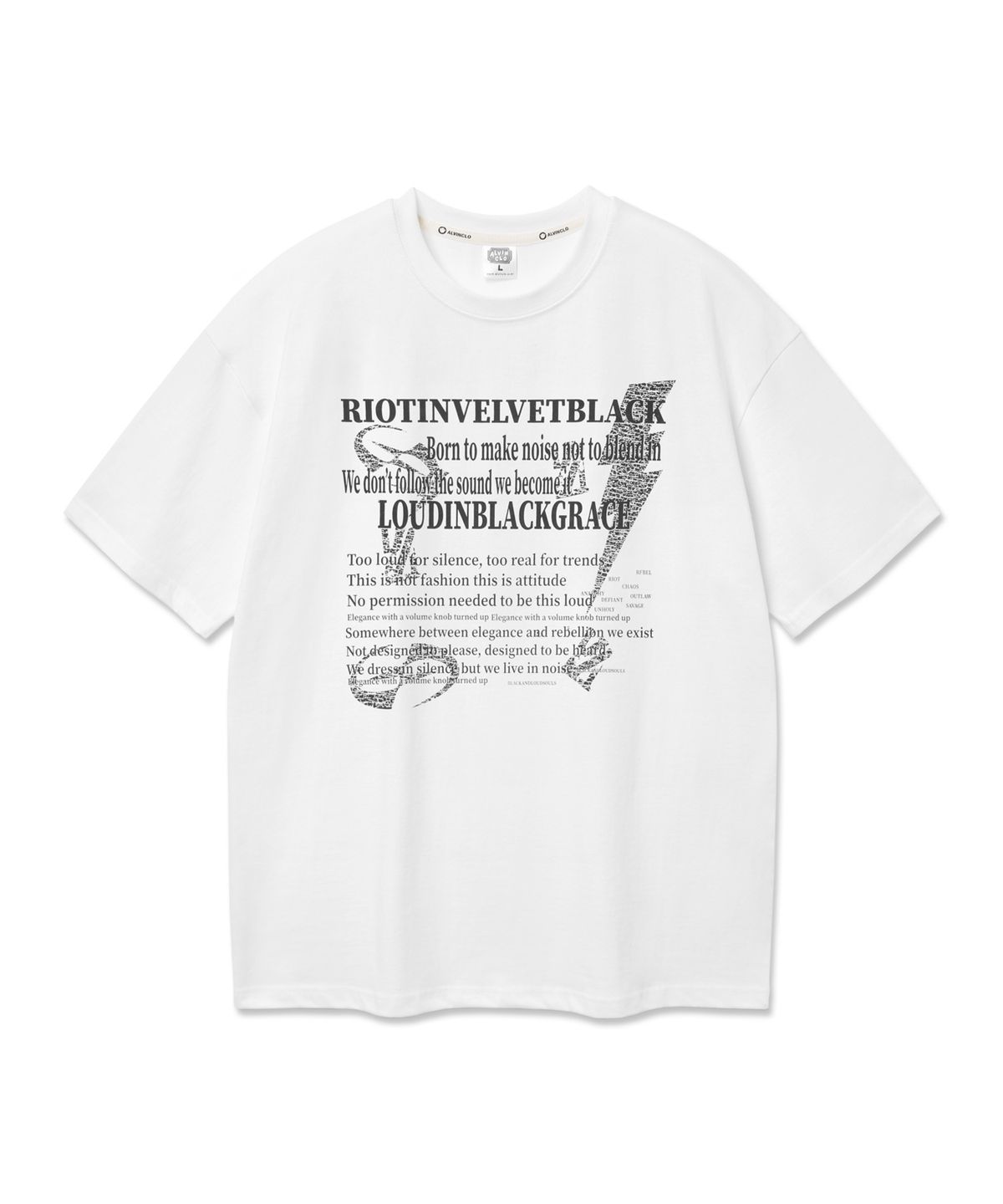 앨빈클로(ALVINCLO) RIOTIN 락시크 반팔티셔츠 AST3616 (3COLOR)