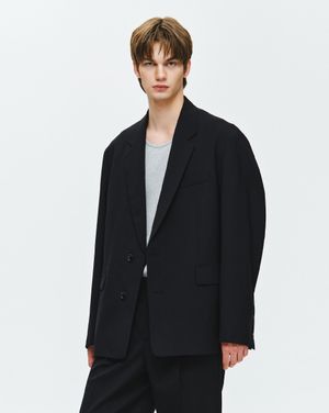 [컬렉션] 라펠 디터쳐블 마르조또 자켓 다크네이비 BI2JK265DN